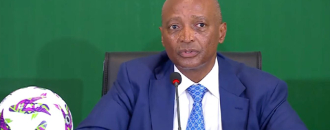 Patrice Motsepe, président de la Confédération africaine de football (CAF).