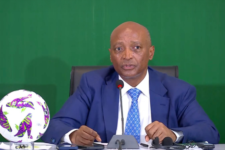Patrice Motsepe, président de la Confédération africaine de football (CAF).