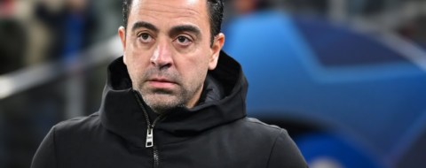 L'entraineur espagnol Xavi Hernandez.