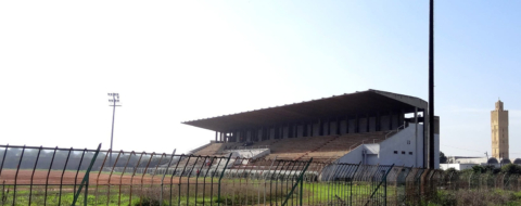 Le complexe sportif Essoukhour Assawda à Casablanca, plus connu sous le nom de stade Roches noires.