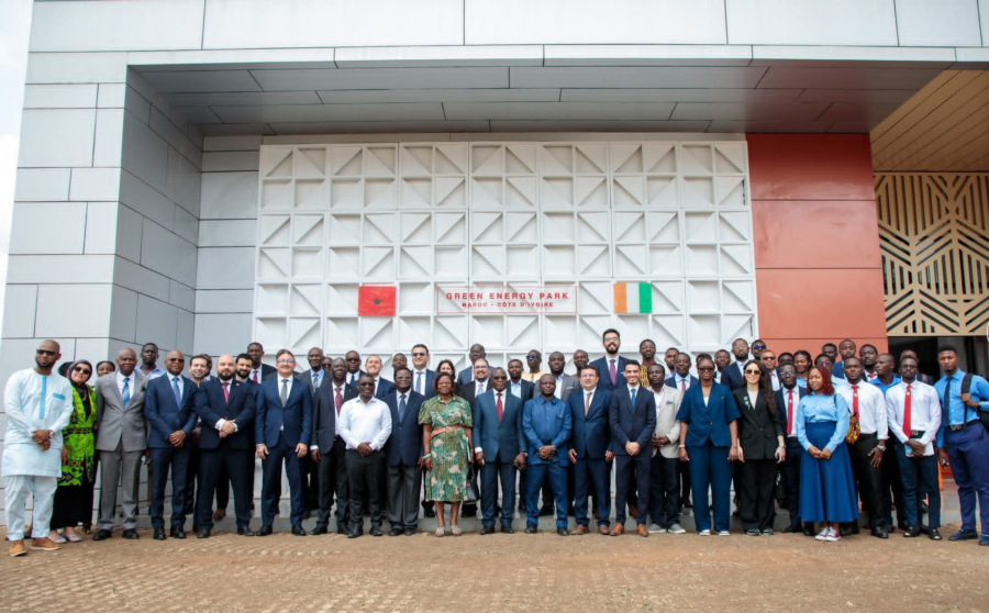 inauguration officielle du Green Energy Park Maroc–Côte d’Ivoire (GEP-MCI).