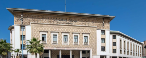 La succursale casablancaise de Bank Al-Maghrib.