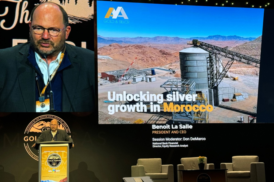 Benoit La Salle, CEO de Aya Gold & Silver.