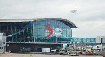 Le tarmac de l'aéroport de Bruxelles, en Belgique.
