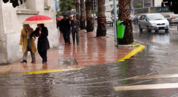 Une boulevard de Casablanca sous la pluie (photo d'illustration).