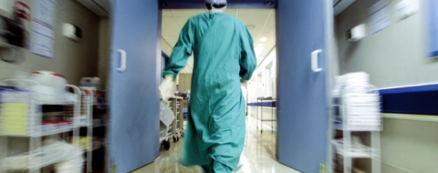 Dans une clinique privée au Maroc.