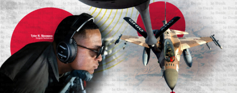 À bord d’un KC-135, le sergent-chef Tyler H. Simmons avait ravitaillé des F-16 marocains lors de l'exercice militaire African Lion 2025.