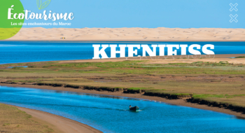 Le Parc national de Khenifiss, situé dans la région Guelmim-Oued Noun.