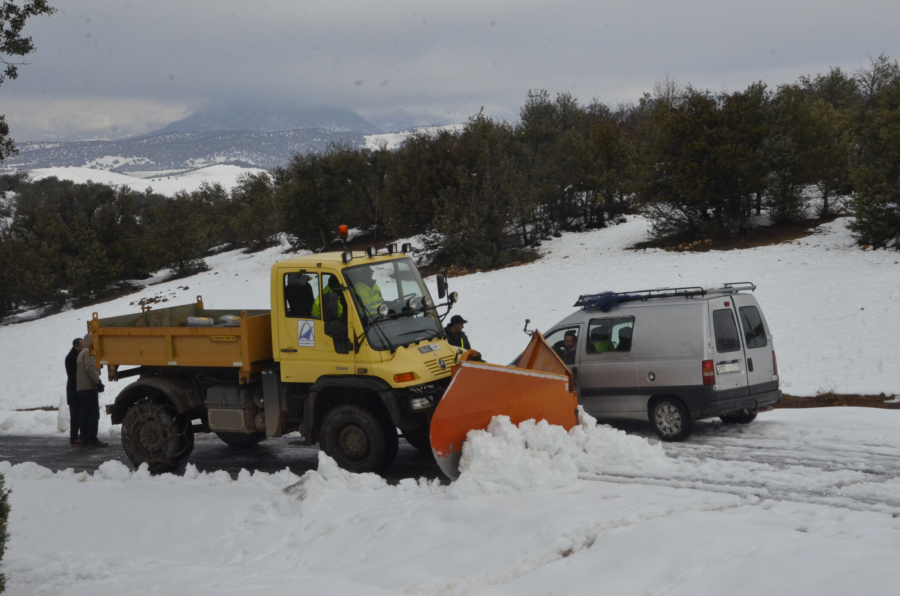 Province de Béni Mellal : une mobilisation accrue pour le désenclavement des zones montagneuses touchées par la neige