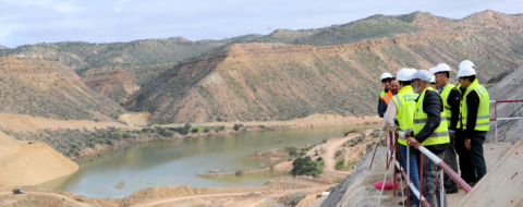 Le barrage Tamri dans la commune de Tamri, au nord d'Agadir.