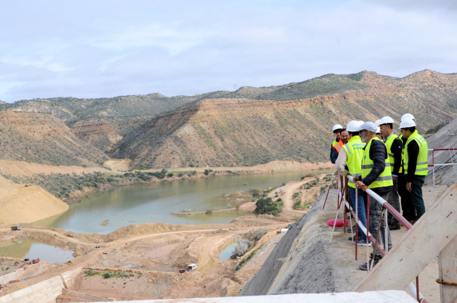 Le barrage Tamri dans la commune de Tamri, au nord d'Agadir.