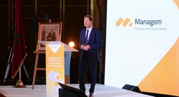 Imad Toumi, président-directeur général du groupe Managem.