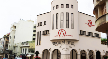 Une maquette numérique du réaménagement en multiplexe du cinéma Mauritania, à Tanger.