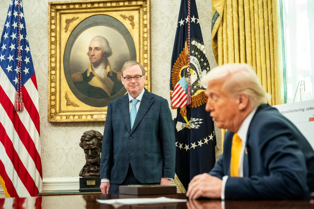 Kevin Hassett, conseiller économique de la Maison-Blanche.