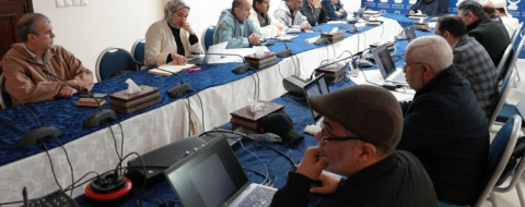 Le secrétariat général du Parti de la justice et du développement (PJD), réuni le 7 mars à Rabat sous la présidence d'Abdelilah Benkiran.