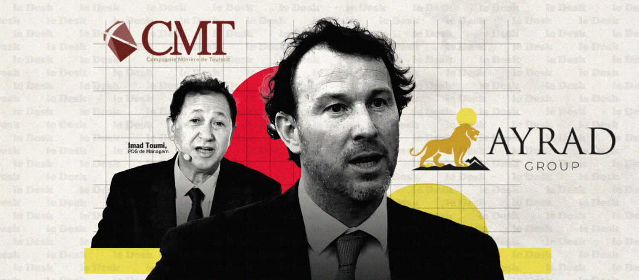 Sébastien de Montessus et Imad Toumi, les deux architectes de la reprise de CMT par Ayrad Group.
