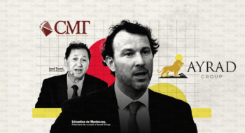 Sébastien de Montessus et Imad Toumi, les deux architectes de la reprise de CMT par Ayrad Group.