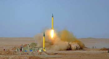 Le missile ballistique iranien Shahab-3.