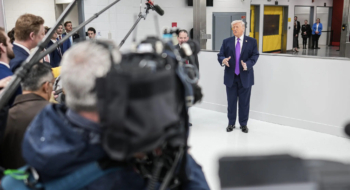 Donald Trump en visite au Kentucky le 11 mars 2026