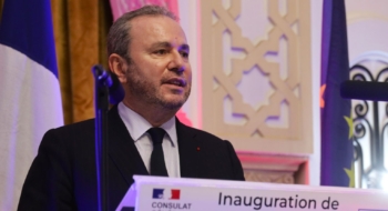 Christophe Lecourtier, ambassadeur de France à Rabat.