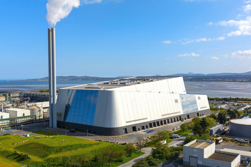 Une usine de Kanadevia Inova en Irlande.