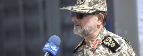 Alireza Tangsiri, chef naval du Corps des Gardiens de la révolution islamique iranienne