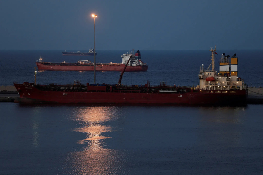 Des pétroliers ancrés à Mascate, à Oman