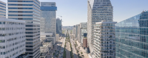 La zone de Casa Anfa vue du ciel. Crédit : Casa Anfa