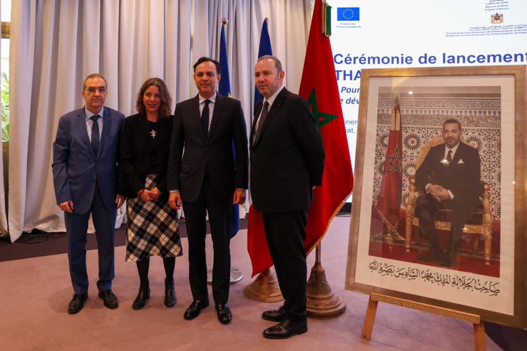 Cérémonie de lancement des projets THAMM + Équipe France et PRIM 2, pour une migration légale, circulaire et vectrice de développement