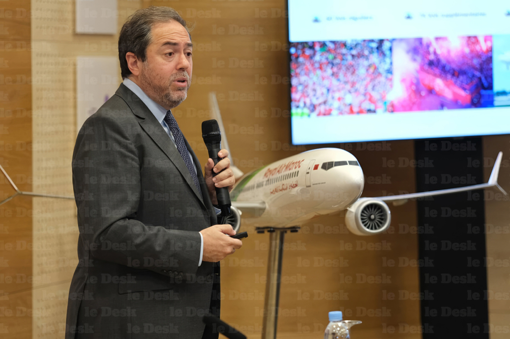 Hamid Addou, président-directeur général de Royal Air Maroc.