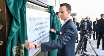 Moulay El Hassan inaugure la "Tour Mohammed VI", un emblème de modernité et symbole du rayonnement des deux villes jumelles de Rabat et Salé