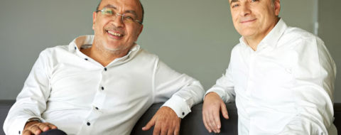 Karim Bernoussi et Youssef El Aoufir, les deux actionnaires dirigeants du groupe Intelcia.