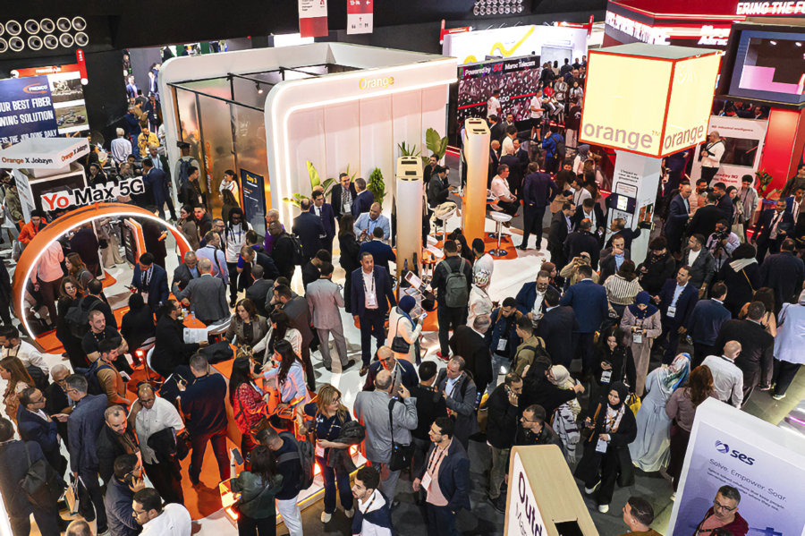 Lors du Gitex Africa 2026, tenu à Marrakech du 7 au 9 avril 2026.