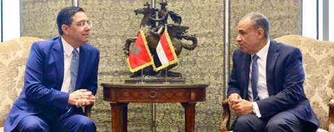 Nasser Bourita a eu, ce 6 avril, au siège du ministère égyptien des AE dans la Nouvelle Capitale Administrative, des entretiens bilatéraux avec son homologue égyptien, Badr Abdelatty.