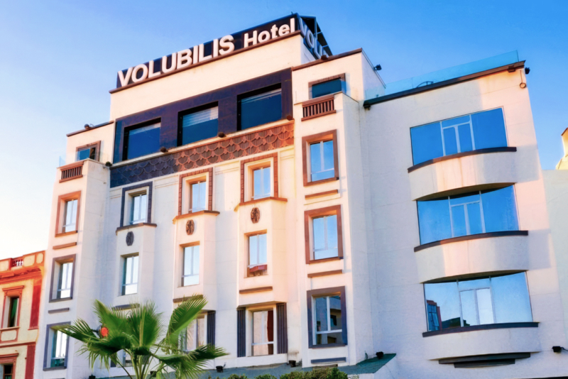 L'hôtel Volubilis, à Meknès, désormais déclaré monument historique.