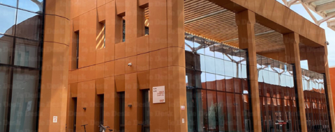 Le campus de l'Université Mohammed VI Polytechnique (UM6P) à Benguerir.