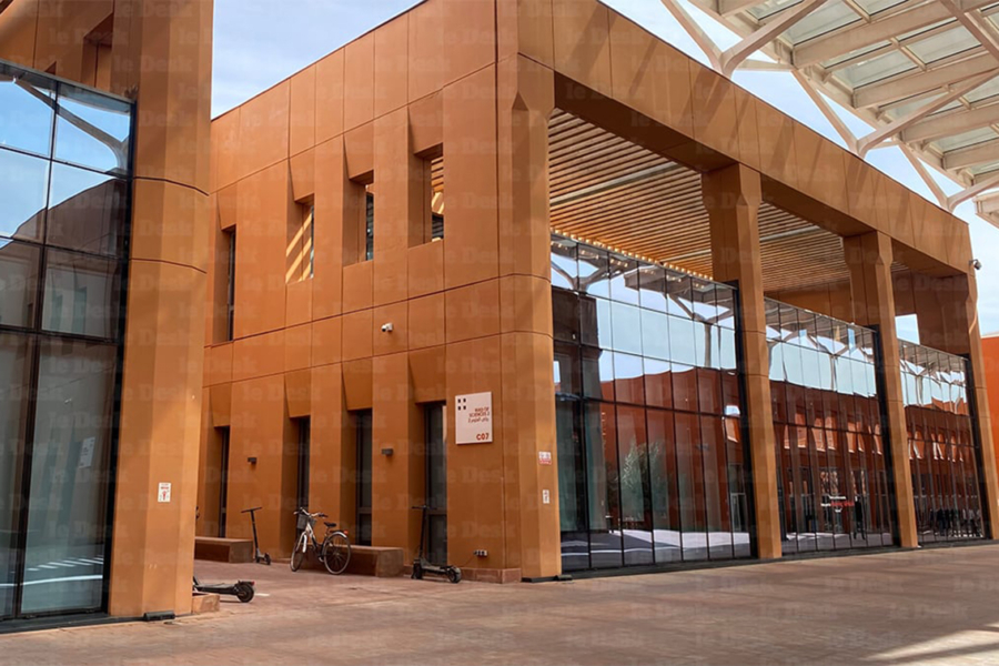 Le campus de l'Université Mohammed VI Polytechnique (UM6P) à Benguerir.