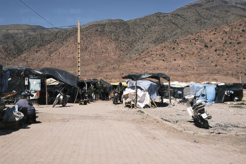 Un marché dans la province d'Al Haouz.