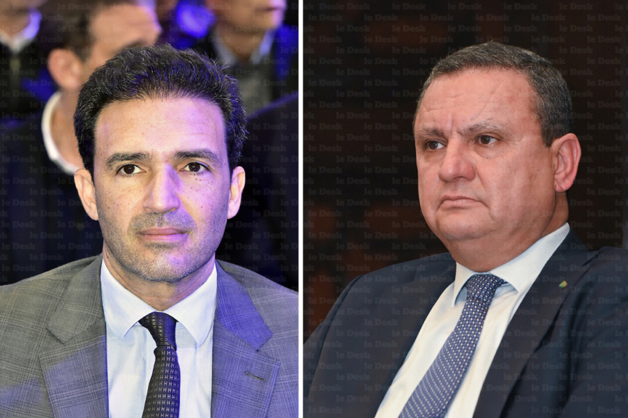Mehdi Tazi, vice-président général de la CGEM et président-directeur général d'ASK Capital, et Mohamed Bachiri, directeur général de Renault Group Maroc.