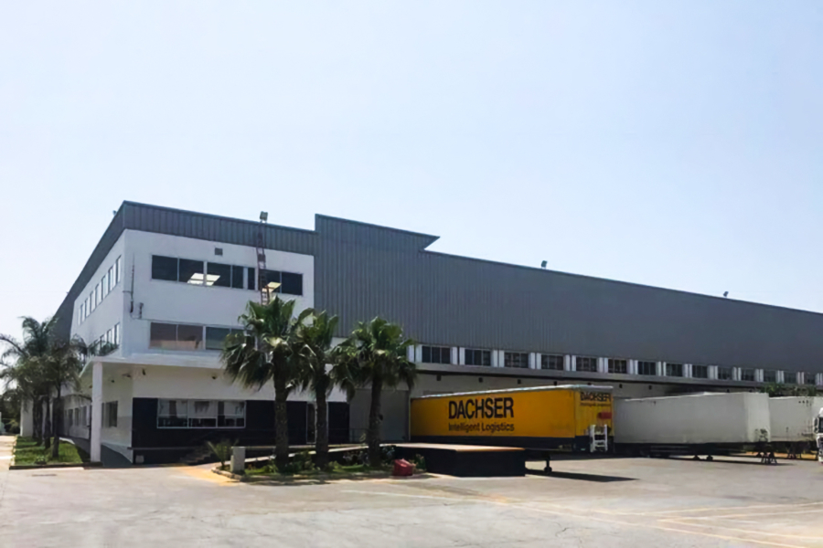 L'agence de Mohammedia du logisticien Dachser Morocco.