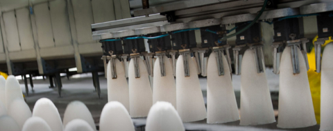 Une ligne de production dans une usine du groupe Cosumar.