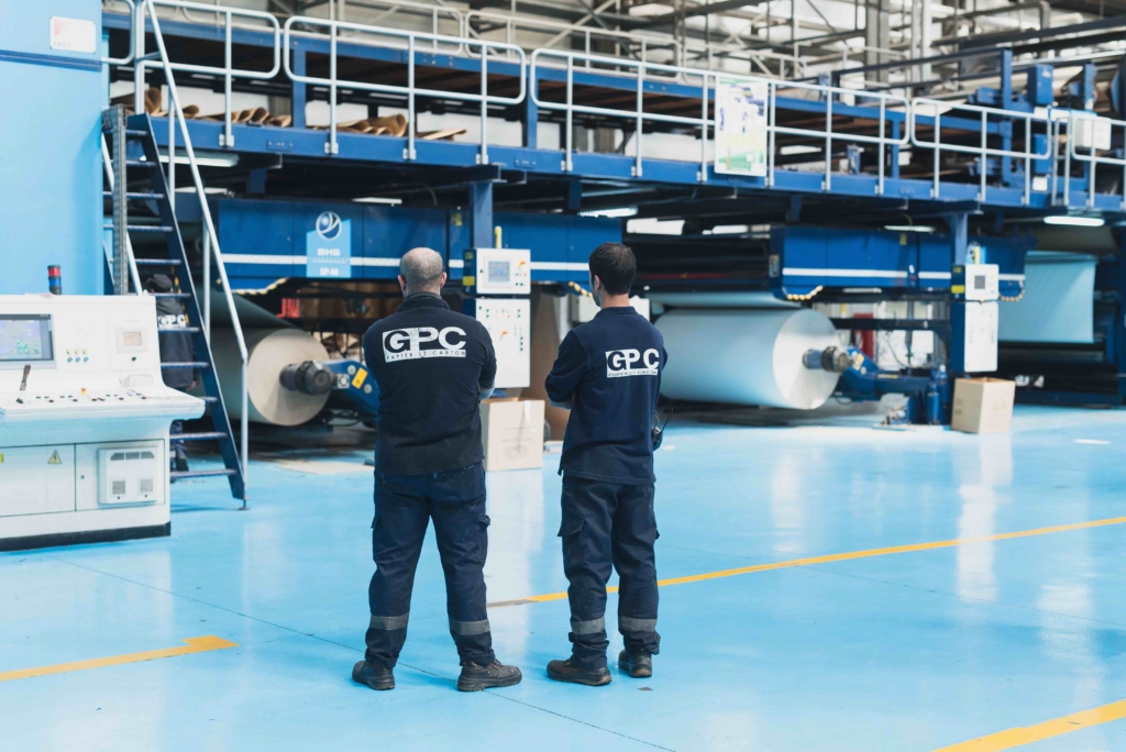 Dans une une usine du groupe GPC.