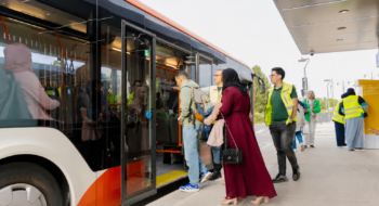 La capitale du Souss a inauguré ce jeudi 7 mai la première ligne du Bus à Haut Niveau de Service (BHNS) Amalway Trambus