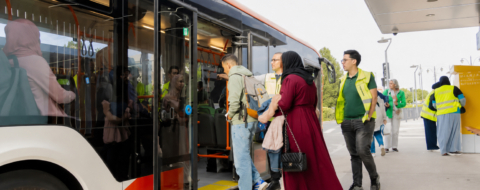 La capitale du Souss a inauguré ce jeudi 7 mai la première ligne du Bus à Haut Niveau de Service (BHNS) Amalway Trambus