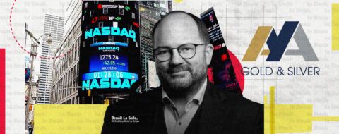 Benoit La Salle, CEO d'Aya Gold & Silver.