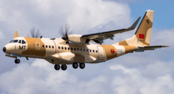 le premier Airbus C295W destiné aux Forces royales air, immatriculé CN-AMT