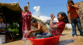 Canicule au Maroc.
