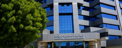 Siège de la CGI à Rabat.