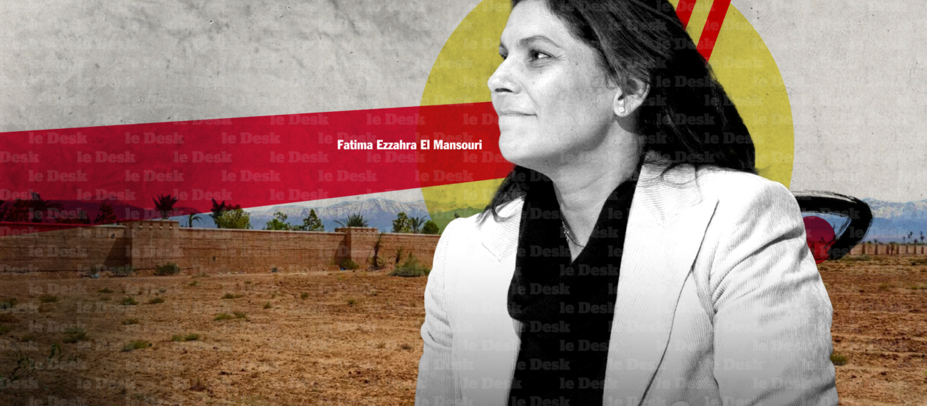 Fatima Ezzahra El Mansouri, ministre de l'Aménagement du territoire national, de l'Urbanisme, de l'Habitat et de la Politique de la ville, et présidente du Conseil communal de Marrakech.