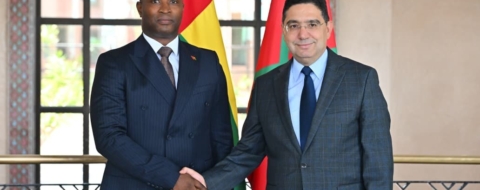 Nasser Bourita s'est entretenu, ce jour à Rabat avec le Ministre des Affaires étrangères, de la Coopération internationale et des Communautés de la République de Guinée-Bissau, M. João Bernardo Vieira